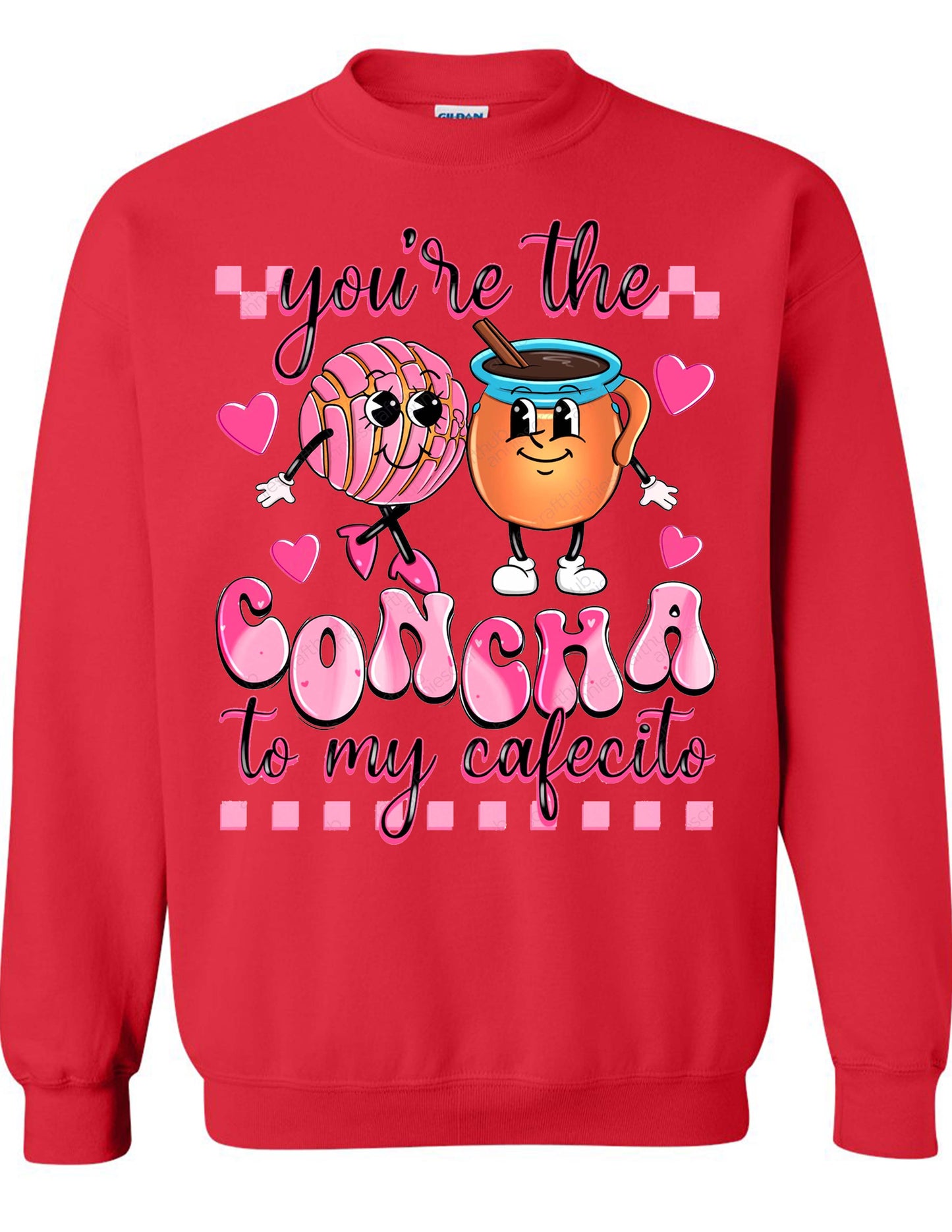 Concha to my Cafecito Sweatshirt
