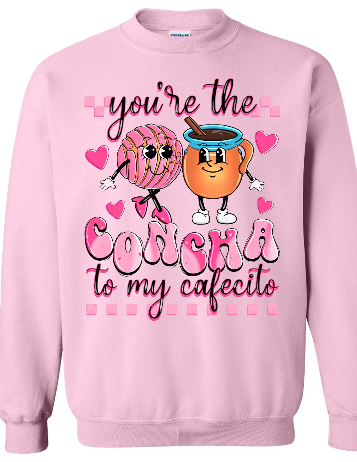 Concha to my Cafecito Sweatshirt