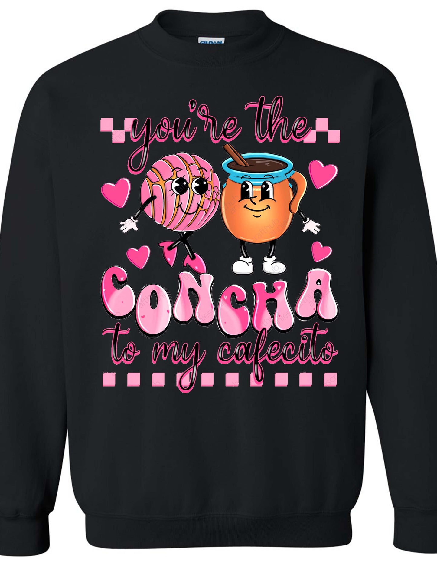 Concha to my Cafecito Sweatshirt