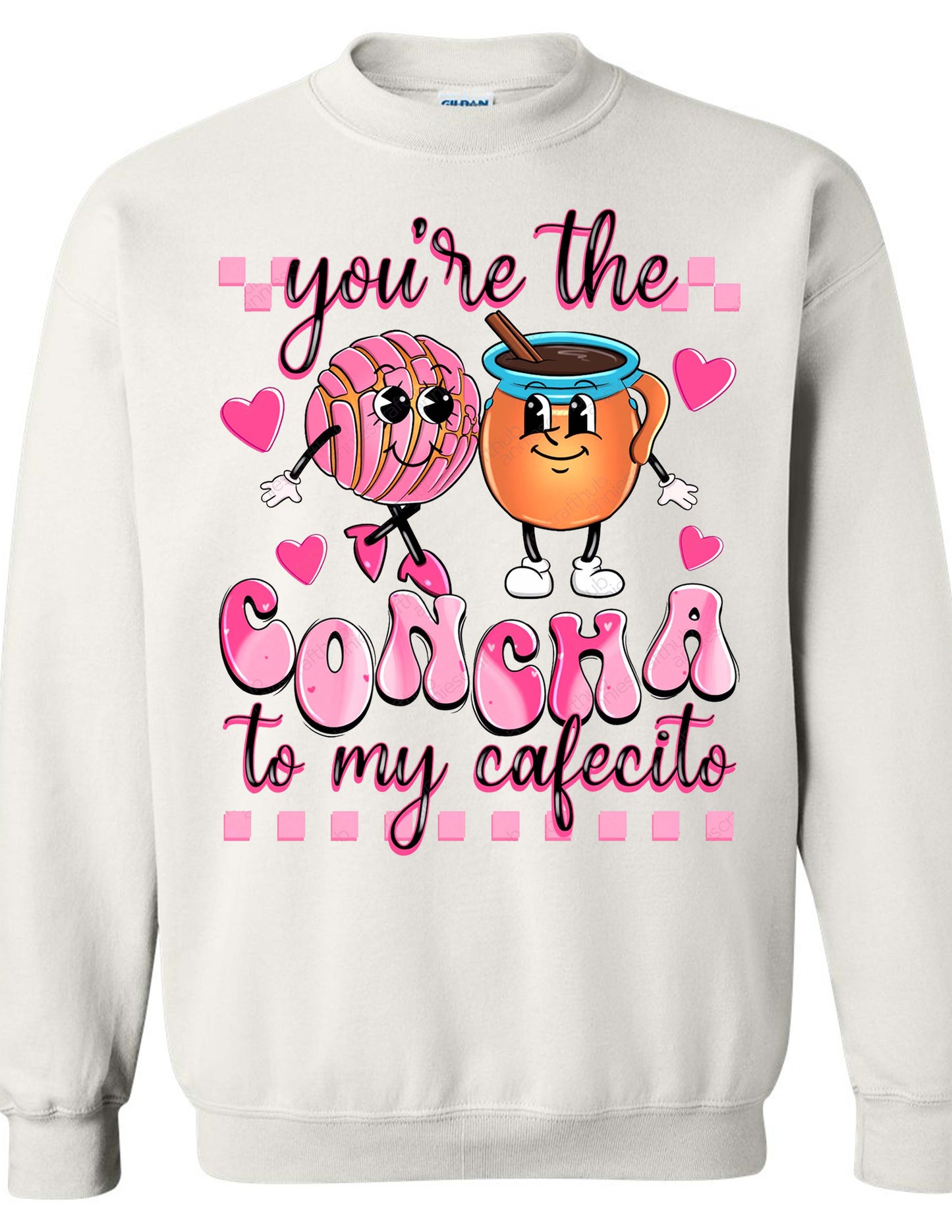 Concha to my Cafecito Sweatshirt